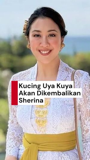 Video Sherina Munaf Sepakat Kembalikan Kucing Uya Kuya