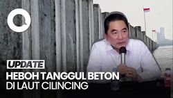 Video Bos KCN Bicara Soal Tanggul Beton Laut Cilincing: Digagas Pemerintah