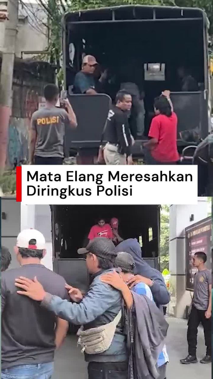 Video: Polisi Amankan 23 Mata Elang Usai Aksi Cegat Motor Viral di Tangerang