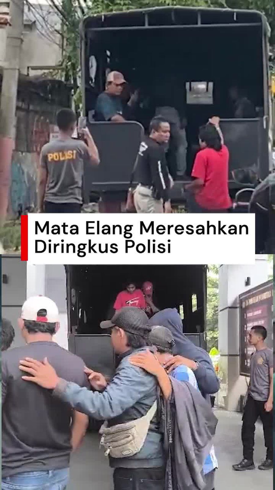 Video: Polisi Amankan 23 Mata Elang Usai Aksi Cegat Motor Viral di Tangerang