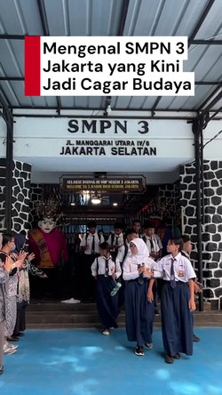 Video: Melihat SMPN 3 Jakarta yang Kini Jadi Bangunan Cagar Budaya