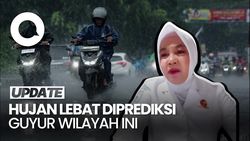 Video: Catat! Ini Daerah yang Diprediksi Hujan Lebat Sepekan ke Depan