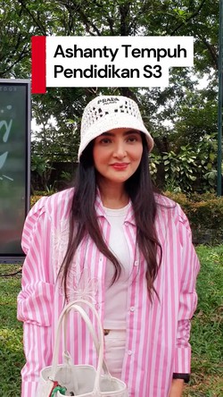 Video: Cerita Ashanty soal Pendidikan S3-nya di Unair