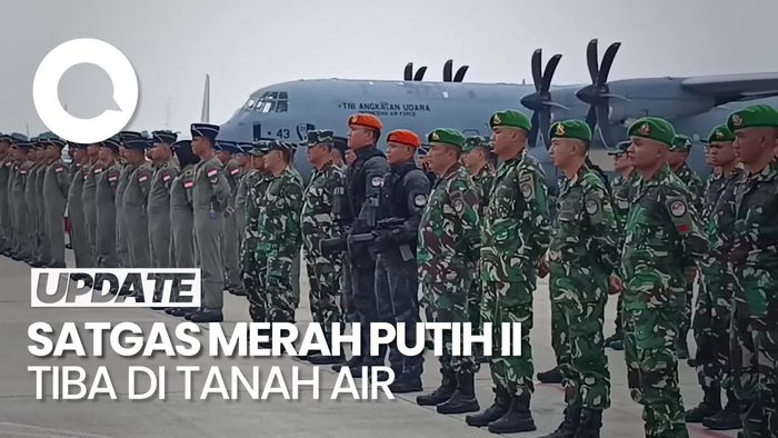Video: Tiba di RI, Satgas Garuda Merah Putih II Sukses Jalankan Misi Gaza