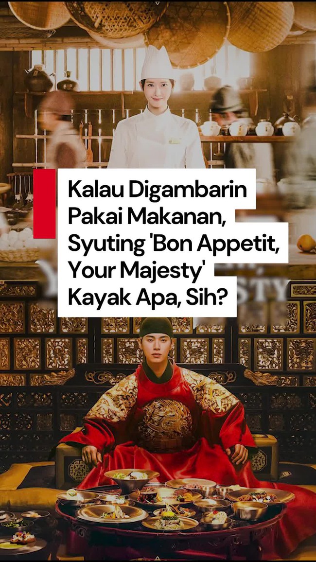 Video Lee Chaemin Gambarkan Syuting Bon Appetit, Your Majesty Kayak Ramen