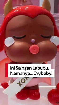 Video: Labubu Punya Saingan, Namanya Crybaby!