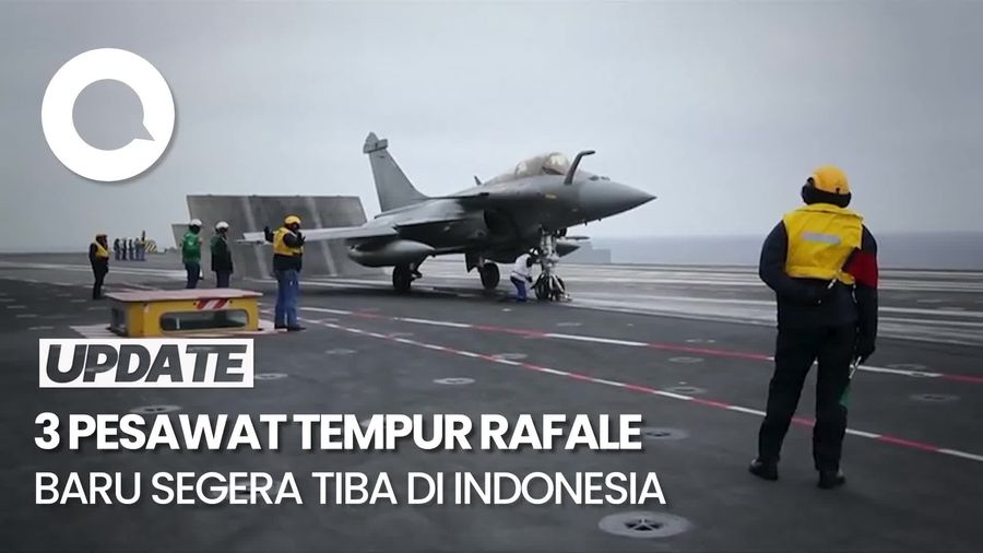 Video: KSAU Ungkap 3 Pesawat Rafale Baru Akan Tiba di RI Pada Awal 2026