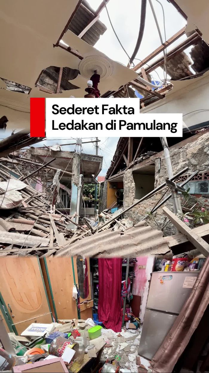 Video: Fakta Ledakan di Pamulang, Buat 7 Orang Terluka-8 Rumah Rusak