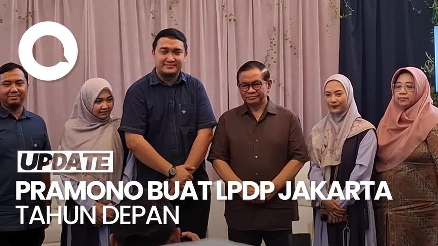 Video Pramono Bakal Buat LPDP Jakarta, Targetkan 100 Mahasiswa ke LN