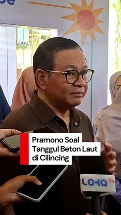 Video: Pramono Minta Tanggul Beton Cilincing Tak Ganggu Aktivitas Nelayan