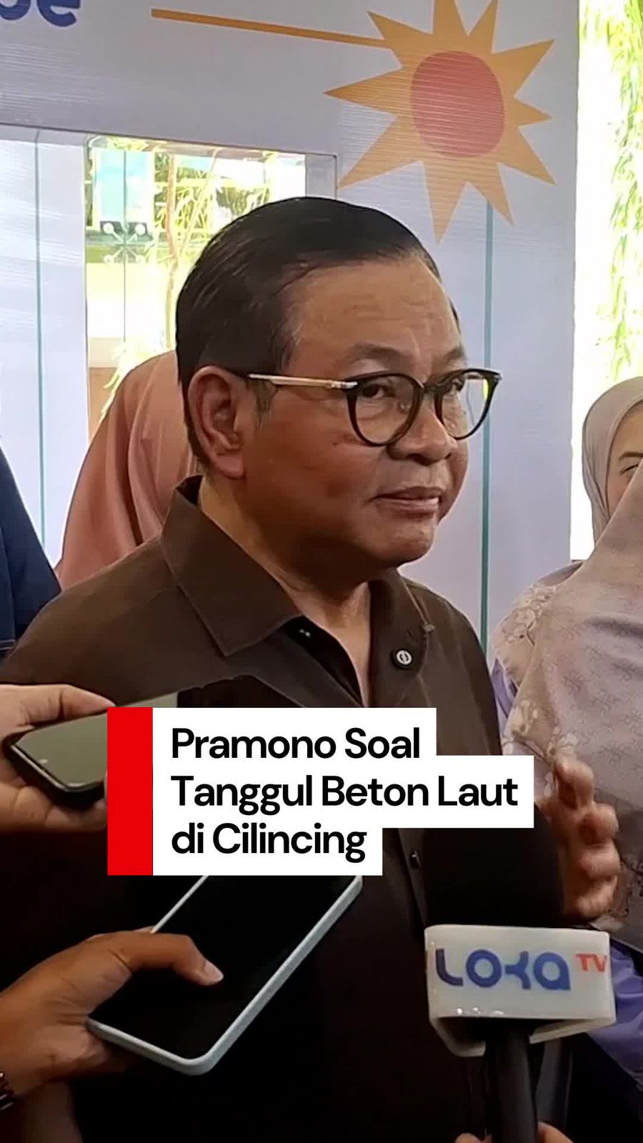 Video: Pramono Minta Tanggul Beton Cilincing Tak Ganggu Aktivitas Nelayan