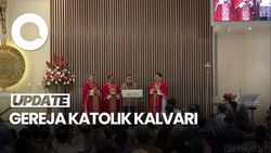 Video: Pramono Resmikan Gereja Kalvari Lubang Buaya