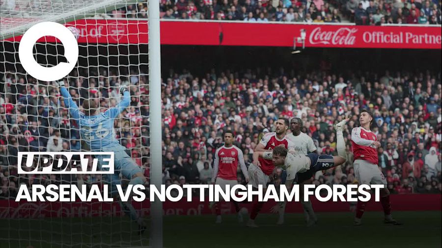 Video: Momen Arsenal Bungkam Nottingham 3-0