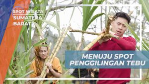 Menuju Spot Penggilingan Tebu Tradisional di Desa Nagari Kapau, Sumatera Barat