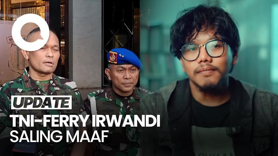 Video: TNI dan Ferry Irwandi Saling Maaf, Ini Isi Komunikasinya