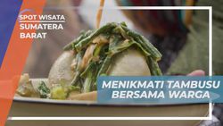 Menghabiskan Waktu Bersama Warga Saat Menikmati Tambusu di Nagari Kapau, Sumatera Barat  