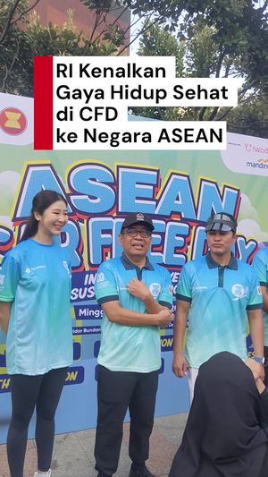 Video: Kemenkes Gelar ASEAN Car Free Day, Kenalkan Gaya Hidup Sehat di CFD
