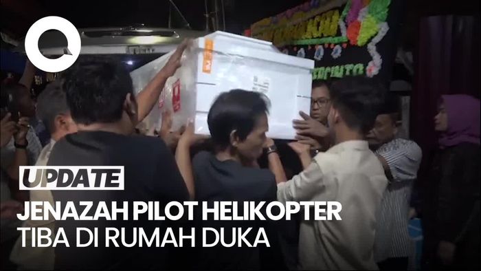 Video: Tangis Keluarga Sambut Jenazah Pilot Helikopter yang Jatuh di Kalsel