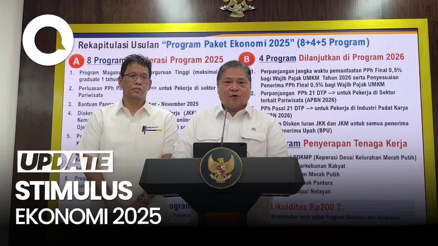 Video: Pemerintah Rilis 8 Stimulus Ekonomi, Ini Rinciannya