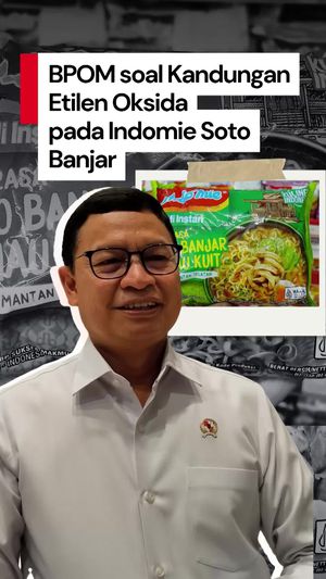 Video: Penjelasan BPOM soal Taiwan Larang Indomie Soto Banjar 