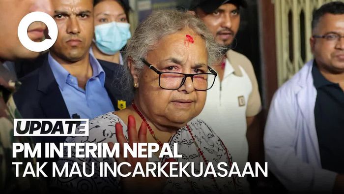 Video Jadi PM Sementara Nepal, Sushila Karki: Saya Tak Incar Kekuasaan