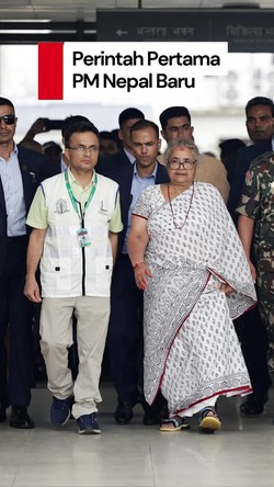 Video: Perintah Pertama PM Nepal Baru, Fokus ke Penanganan Korban Kerusuhan