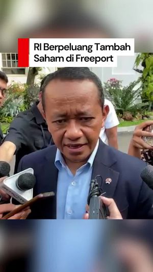 Video: Bahlil Bicara Peluang RI Tambah Saham Lebih dari 10% di Freeport