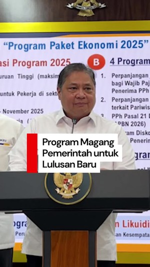 Video Pemerintah Buka Magang untuk Lulusan Baru, Gaji UMP
