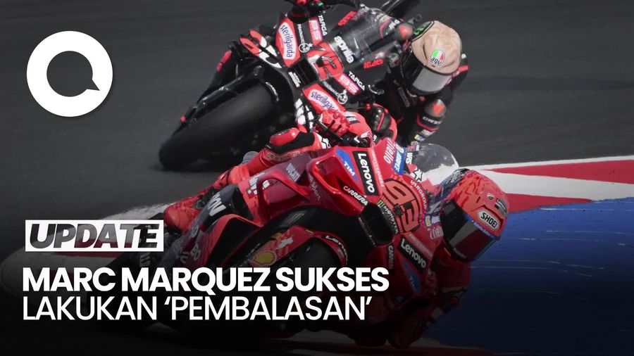 Video: Pembalasan Sempurna Marc Marquez di MotoGP San Marino