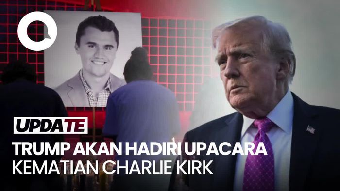 Video: Donald Trump Pastikan Hadiri Upacara Kematian Charlie Kirk