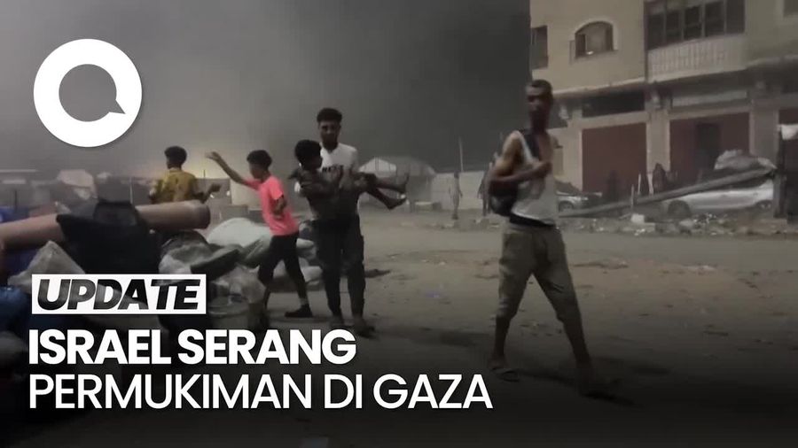 Video: Israel Serang Permukiman Dekat RS Al Quds, 16 Orang Tewas