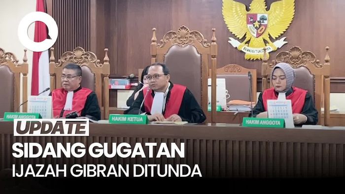 Video: Data Belum Lengkap, Sidang Gugatan Ijazah Gibran Ditunda