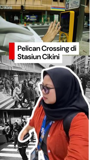 Video: Menjajal Pelican Crossing di Stasiun Cikini