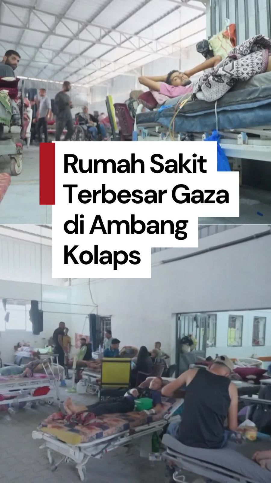 Video: Al-Shifa, Rumah Sakit Terbesar di Gaza di Ambang Kolaps
