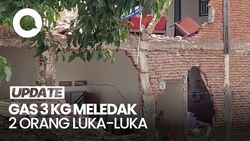 Video: Sebuah Rumah di Bandung Rusak Akibat Ledakan Gas, 2 Orang Luka-luka