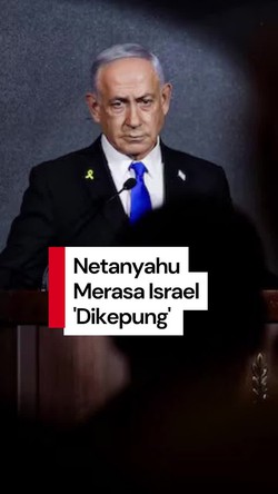 Video Netanyahu Tuding Qatar Pimpin Pengepungan ke Israel Lewat Media