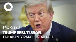 Video: Trump Pastikan Israel Tak Akan Serang Qatar Lagi