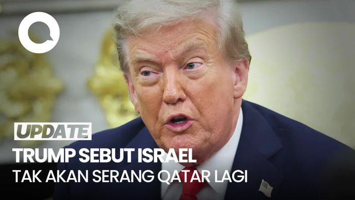 Video: Trump Pastikan Israel Tak Akan Serang Qatar Lagi