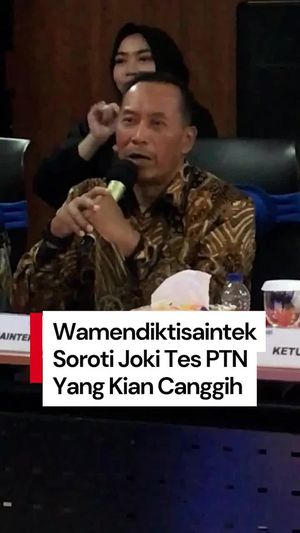 Video Wamendiktisaintek: Joki Tes PTN Makin Canggih, Antisipasi Perlu Dimasifkan