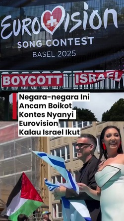 Video: Ancaman Boikot Kontes Lagu Eurovision Jika Israel Ikut