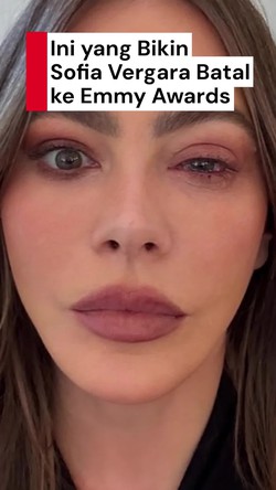 Video: Sofia Vergara Batal ke Emmy Awards gegara Dilarikan ke RS