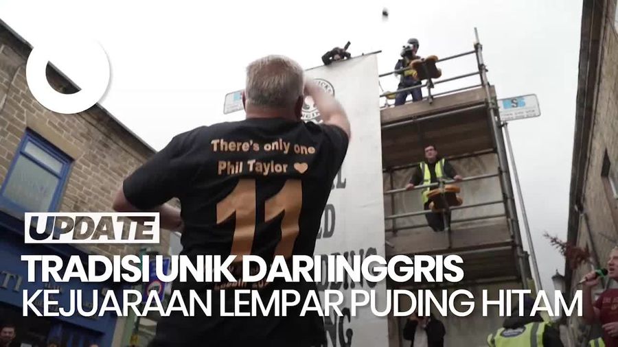 Video Festival Gokil Inggris: Lempar Puding Hitam ke Yorkshire