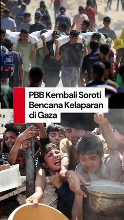 Video: PBB Sebut Bencana Kelaparan di Gaza Seharusnya Bisa Dicegah