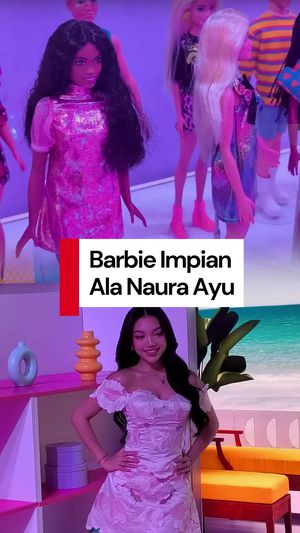 Video: Tampilan Barbie Ideal Menurut Naura Ayu