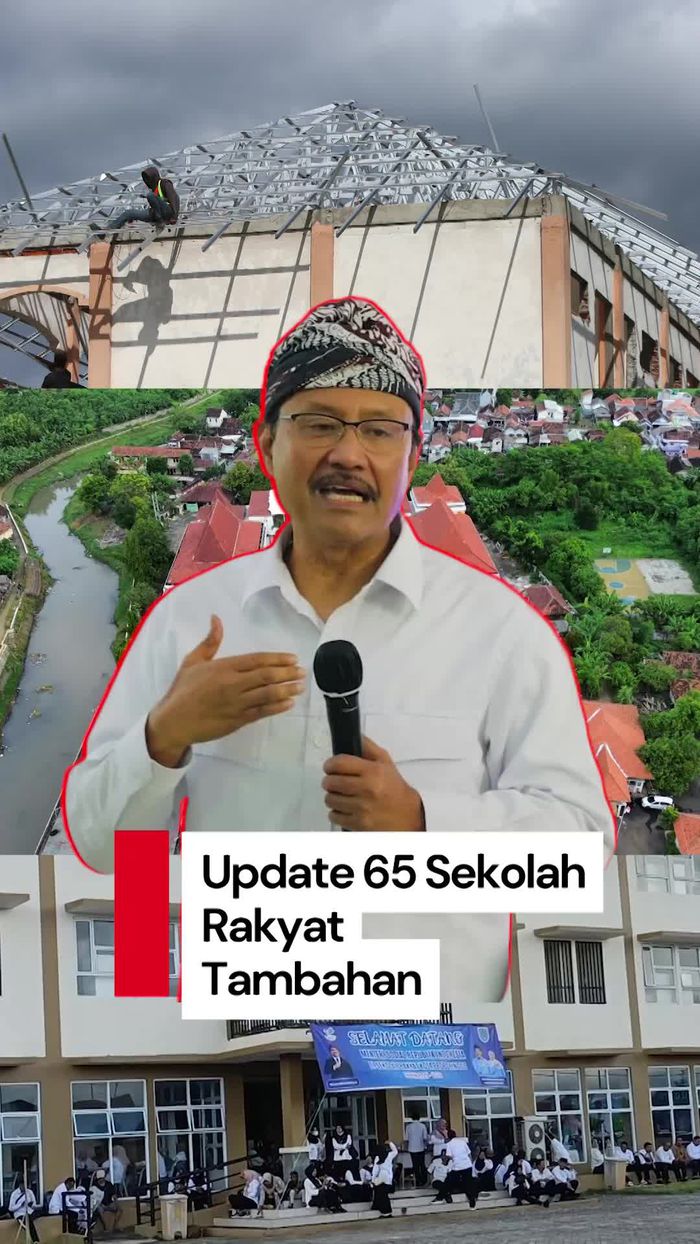 Video Mensos Sebut Persiapan 65 Sekolah Rakyat Tambahan Sudah 90 Persen