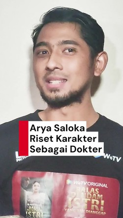 Video: Cerita Arya Saloka Dalami Peran Sebagai Dokter 