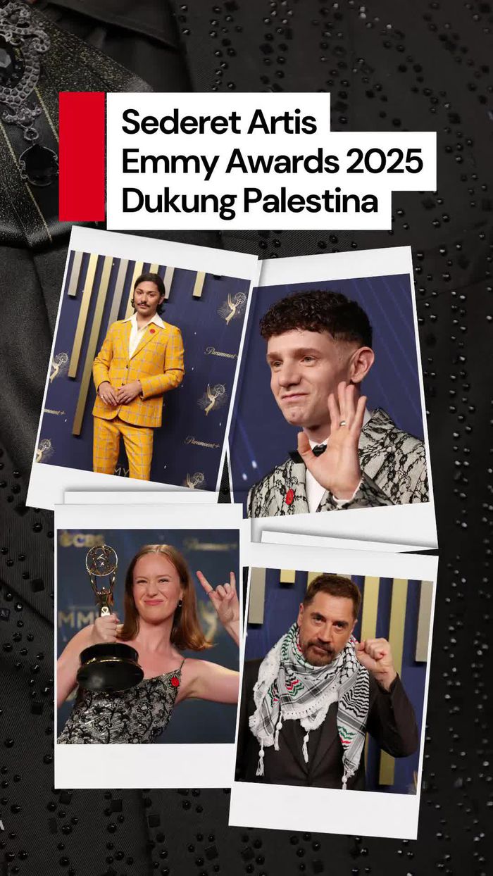 Video: Suara Palestina di Tengah Kemeriahan Emmy Awards 2025  
