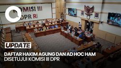 Video: Komisi III DPR Setujui 9 Hakim Agung dan 1 Hakim Ad Hoc HAM