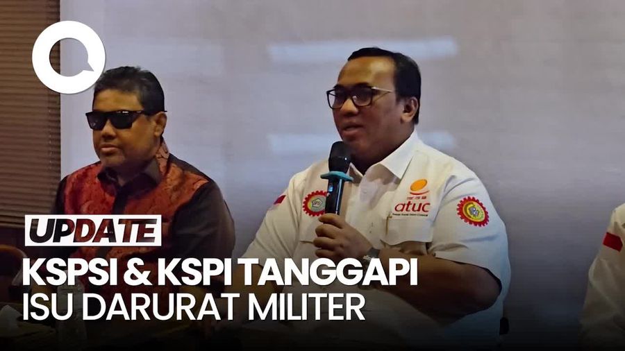 Video KSPSI & KSPI Tolak Darurat Militer: Supremasi Sipil Amanat Reformasi