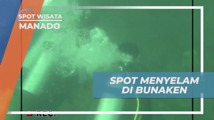 Menyelam di Spot Diving Eksotis Bunaken, Manado  